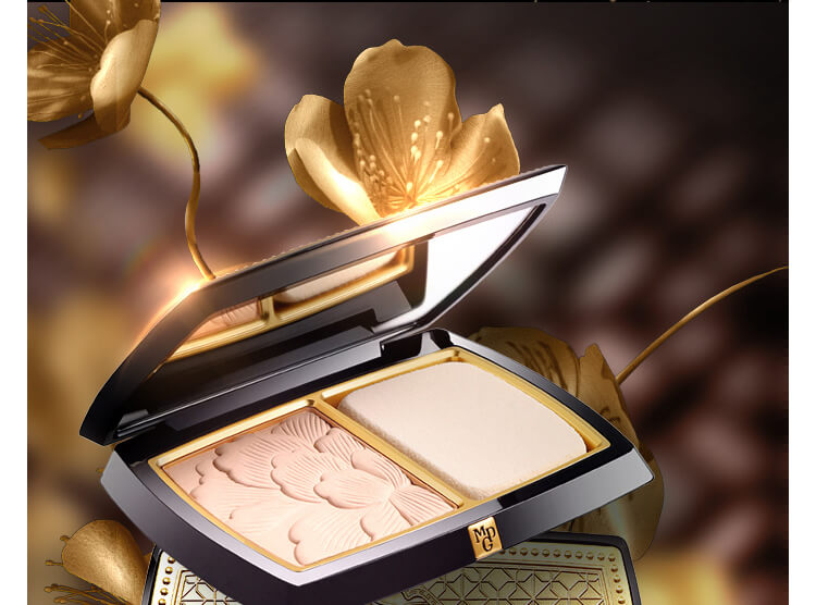 毛戈平臻颜柔润菁萃两用粉饼