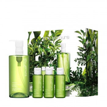 植村秀全新绿茶新肌洁颜油美肤尊享礼盒 植村秀全新绿茶新肌洁颜油美肤尊享礼盒